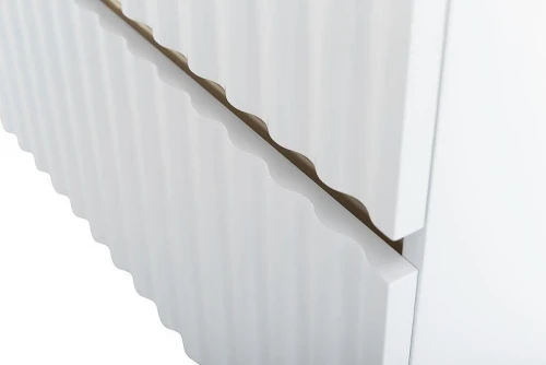 Тумба под раковину Art&amp;Max Elegant 90 AM-ELEGANT-900-2C-SO-BL-LED-P подвесная цвет Белый глянец