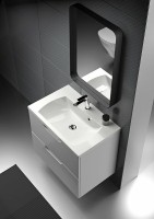 Зеркало Ravak Strip 60 X000001570 с подсветкой Черное стекло