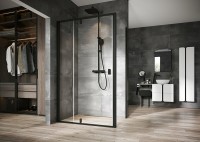 Зеркало Ravak Strip 60 X000001570 с подсветкой Черное стекло