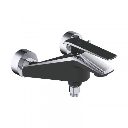 Смеситель для ванны Rose R1302H цвет Черный Хром