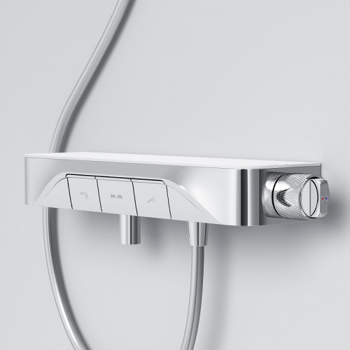 Смеситель для ванны AM.PM Func F8F10500 Хром латунь на стену