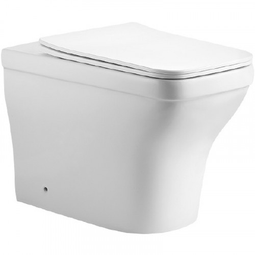 Унитаз Aquatek Амадео AQ1964-00 приставной с сиденьем Микролифт фарфор приставной