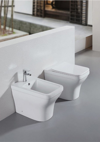 Унитаз Aquatek Амадео AQ1964-00 приставной с сиденьем Микролифт фарфор приставной