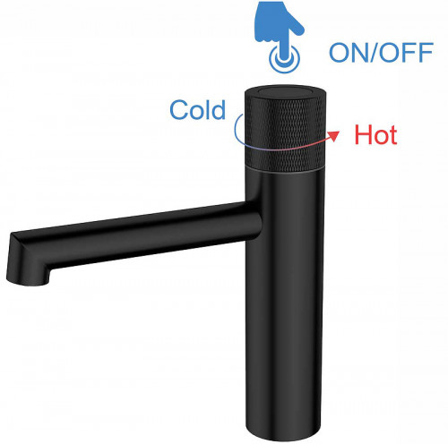 Смеситель для раковины Vincea Desire VBF-1D3BG Брашированное золото латунь