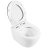 Комплект унитаза с инсталляцией BelBagno Prospero BB507B/BB2020SC/BB002-80/BB005-PR-CHROME с сиденьем Микролифт и клавишей смыва Хром глянцевый фаянс подвесной