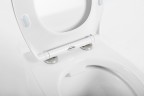 Комплект унитаза с инсталляцией BelBagno Prospero BB507B/BB2020SC/BB002-80/BB005-PR-CHROME с сиденьем Микролифт и клавишей смыва Хром глянцевый фаянс подвесной