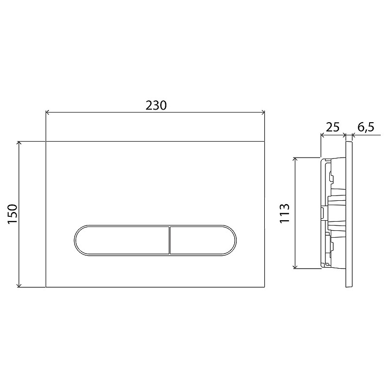 Комплект унитаза с инсталляцией BelBagno Prospero BB507B/BB2020SC/BB002-80/BB005-PR-CHROME с сиденьем Микролифт и клавишей смыва Хром глянцевый фаянс подвесной