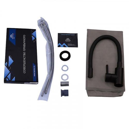 Смеситель для кухни Fashun A54101N-7A цвет Черный