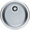 Кухонная мойка Alveus Form 10 NAT-90 FI 450 1084837 Натуральная сталь нержавеющая сталь встраиваемый