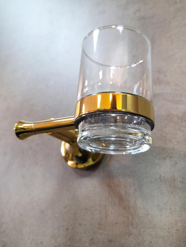 Стакан для зубных щеток AltroBagno Corposo 080205 Gl цвет Золото