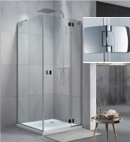 Душевой уголок Koller Pool Neon 90X90 N90KС профиль Хром стекло прозрачное