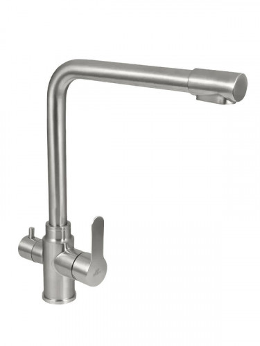 Смеситель для кухни Wisent W4355-3 цвет Сатин