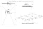 Душевой поддон из искусственного камня Allen Brau Priority 140x90 8.31009-21 Белый камень