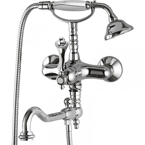 Смеситель для ванны Cezares Margot MARGOT-VDFM2-01-M Хром латунь на стену