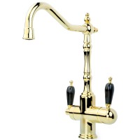 Смеситель для кухни Boheme Tradizionale Oro 112-BLC Золото латунь