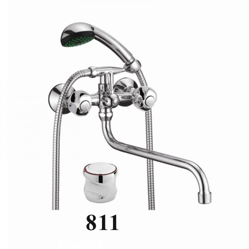 Смеситель для ванны D-Lin D140811 универсальный цвет  Хром