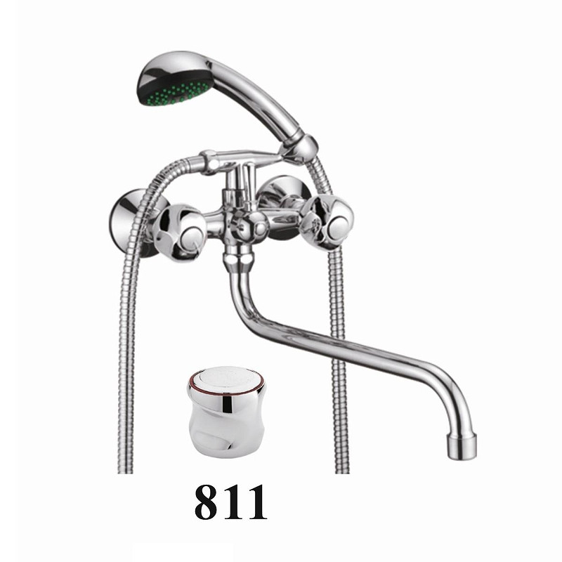 Смеситель для ванны D-Lin D140811 универсальный цвет  Хром