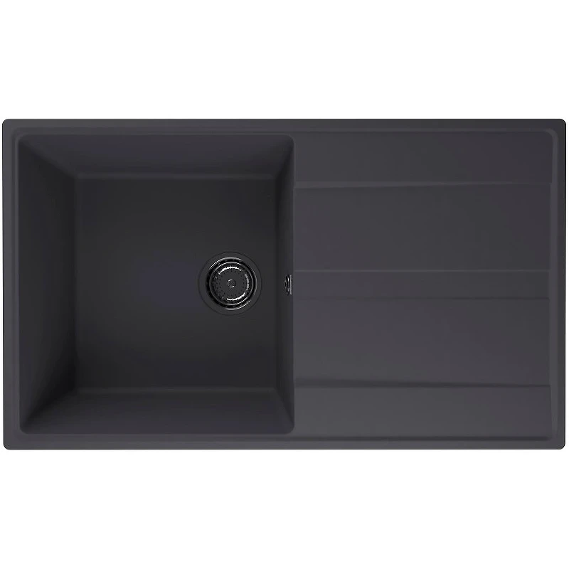 Кухонная мойка Ulgran Quartz Prima 850-08 Космос искусственный камень (литьевой мрамор) встраиваемый