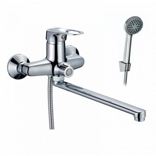 Смеситель для ванны D-Lin D147428-6 универсальный цвет  Хром