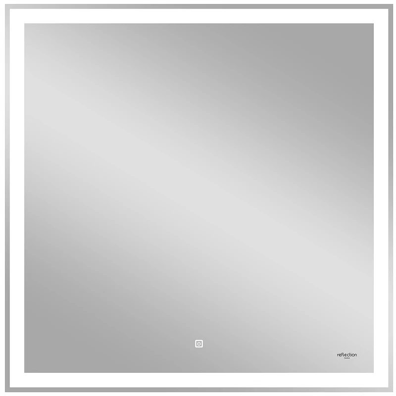 Зеркало Reflection Boost 700x700 RF5835BT с подсветкой с сенсорным выключателем и диммером стекло