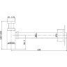 Сифон для раковины Abber AF0031G Золото матовое