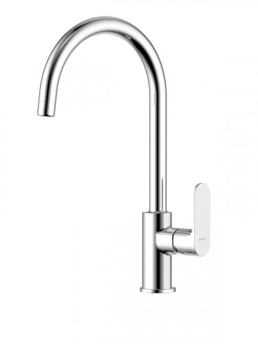 Смеситель для кухни Aquatek Альфа AQ1982CR цвет Хром