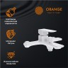 Душевая система Orange M04-944w Белая латунь на стену