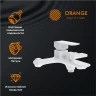 Душевая система Orange M04-944w Белая латунь на стену