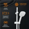 Душевая система Orange M04-944w Белая латунь на стену
