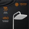 Душевая система Orange M04-944w Белая латунь на стену