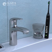 Смеситель для раковины Olive's Castilla 07100CS Хром
