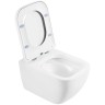 Унитаз BelBagno Alpina BB10100CHR подвесной без сиденья фаянс подвесной
