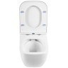 Унитаз BelBagno Alpina BB10100CHR подвесной без сиденья фаянс подвесной