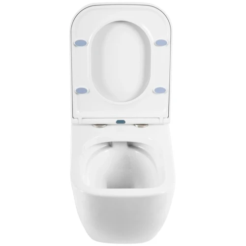 Унитаз BelBagno Alpina BB10100CHR подвесной без сиденья фаянс подвесной