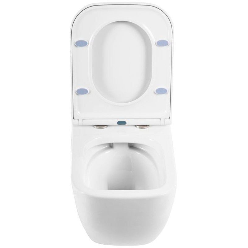 Унитаз BelBagno Alpina BB10100CHR подвесной без сиденья фаянс подвесной