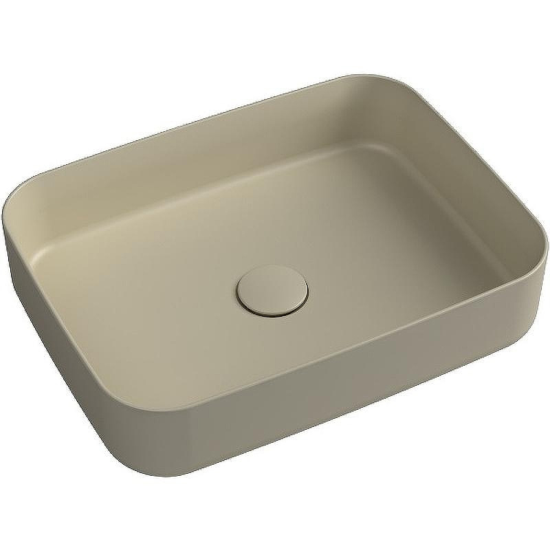 Раковина накладная Isvea Infinity 50 10NF65050-2K Слоновая кость матовая