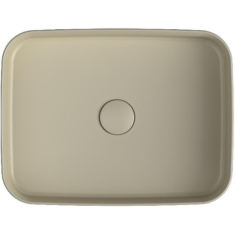 Раковина накладная Isvea Infinity 50 10NF65050-2K Слоновая кость матовая