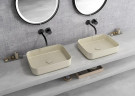 Раковина накладная Isvea Infinity 50 10NF65050-2K Слоновая кость матовая