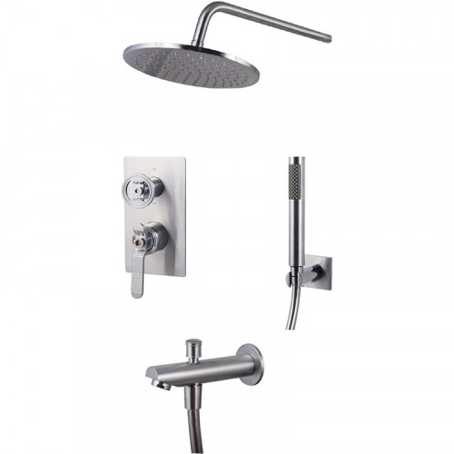 Душевая система Bronze de Luxe 1760'S 6630CC Хром латунь встраиваемый