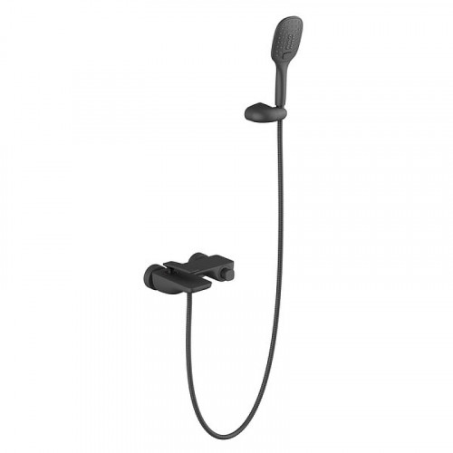 Смеситель для ванны Timo Helmi 4024/03Y Черный на стену