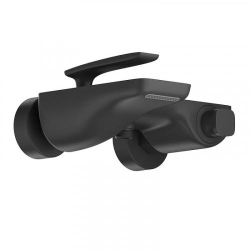 Смеситель для ванны Timo Helmi 4024/03Y Черный на стену