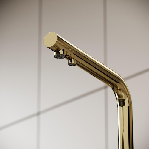 Смеситель для кухни Sancos Foster SC4014ZG цвет Полированное золото