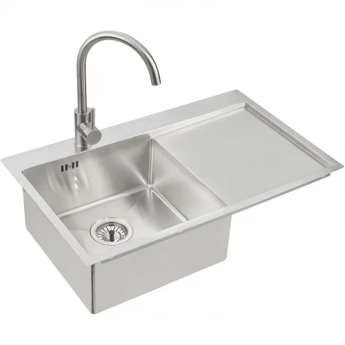 Кухонная мойка Alveus Quarto 30 BRS-90 780x480 1124384 Брашированная сталь нержавеющая сталь встраиваемый