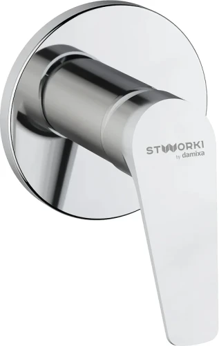 Смеситель для душа STWORKI Дублин HFDB75000+HFDB91100+27454000 Хром