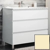 Тумба с раковиной SanVit Авеню-3 75 kavenu375 в цвете Ral Желтый глянец МДФ / ЛДСП