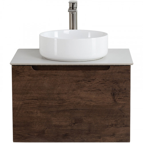 Тумба под раковину BelBagno Etna 60 ETNA-600-1C-SO-RW-P подвесная Rovere Moro МДФ / ЛДСП