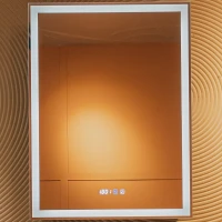 Зеркальный шкаф Silver Mirrors Киото-3 60 LED-00002824 с подсветкой Черный МДФ / ЛДСП, стекло