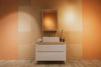 Зеркальный шкаф Silver Mirrors Киото-3 60 LED-00002824 с подсветкой Черный МДФ / ЛДСП, стекло