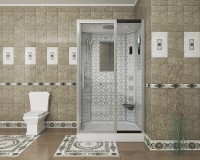 Душевая кабина Niagara Luxe 120x90 NG-7711WR с гидромассажем