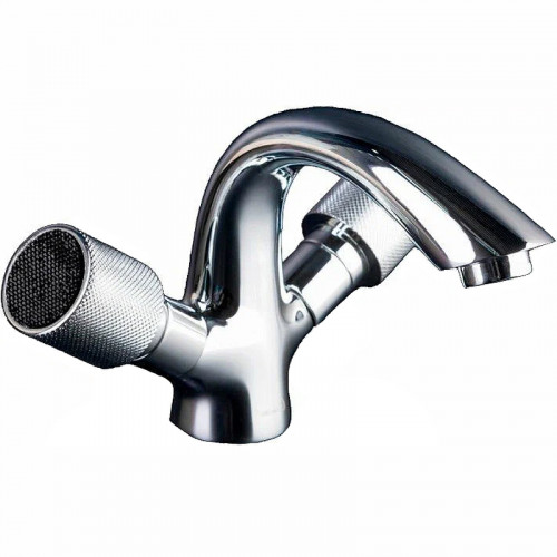 Смеситель для раковины Boheme Royal Cristal 271-Royal/CRSTblack Хром латунь